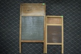 EARLY WOODEN WASHBOARDS!