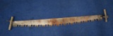 AWESOME ANTIQUE CROSSCUT SAW!