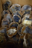 LARGE LOT OF CUT & POLISHED GEODES/AGATES!