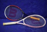 HIS AND HERS TENNIS RACKETS!
