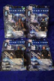 4 COLLECTABLE STAR TREK FIRST CONTACT FIGURES!