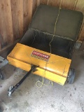 CRAFTSMAN HIGH SPEED SWEEPER AND STEEL CART!