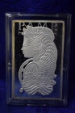 PAMP SUISSE LADY 5 OZ SILVER BAR!