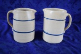 HANDCRAFTED POTTERY PITCHERS!