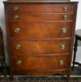 DIXIE BOWFRONT HIGHBOY CHEST!