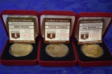 3 BRONZE MINT-COIN COLLECTION!