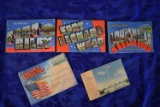 WWII US MILITARY POSTCARDS!