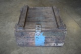 VINTAGE MILITARY AMMO CRATE!