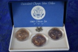 UNCIRCULATED OLYMPIC SILVER DOLLARS!