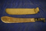 AWESOME HAND FORGED WWII MACHETE!