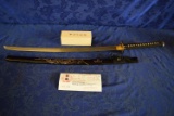 AWESOME HAND FORGED STEEL SWORD WITH SHEATH!