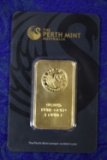 CERTIFIED TROY OUNCE SOLID GOLD BAR! 20-00724