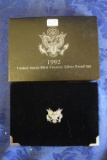 1992 SILVER PROOF SET!