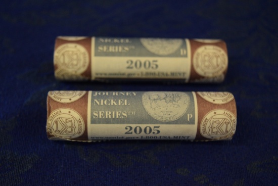 UNCIRCULATED WESTWARD JOURNEY NICKELS!