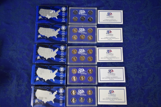 UNITED STATES MINT STATE QUARTER SETS!