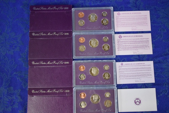 UNITED STATES MINT PROOF COIN SETS!