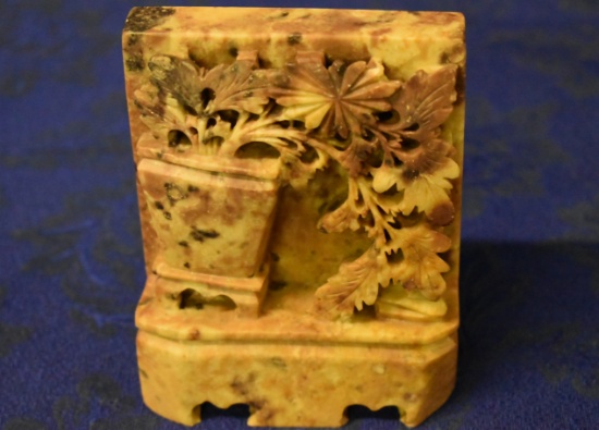 HAND CARVED SOAPSTONE ART!