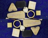 EARLY HAND CARVED BONE/IVORY TREASURES!