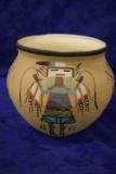 NAVAJO SAND PAINTED NATIVE AMERICAN POTTERY!