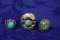 NATIVE AMERICAN TURQUOISE AND STERLING RINGS!