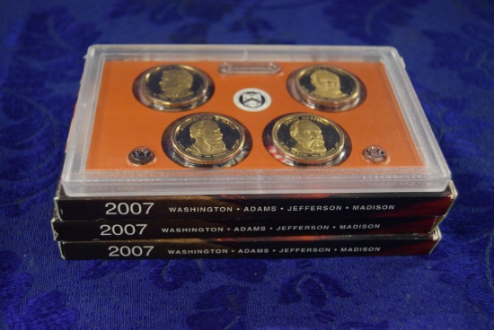 PRESIDENTIAL $1 COIN PROOF SETS!