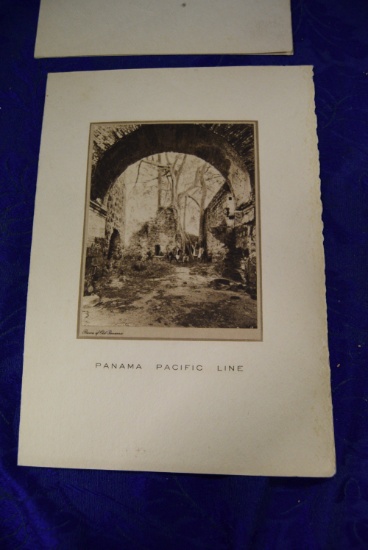 PANAMA PACIFIC LINES 1938 MENUS!