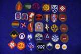 WORLD WAR II ARMY PATCHES!