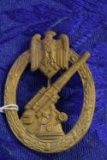 WWII GERMAN HEER FLAK ARTILLERY BADGE!