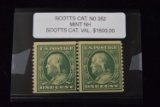 SCOTTS CAT NO 352 MINT STAMPS!