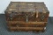 ANTIQUE WOODEN STEAMER TRUNK!