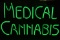 NEON GREEN MEDICAL CANNIBIS SIGN!