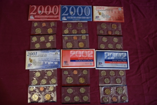 UNCIRCULATED US MINT COIN SETS!