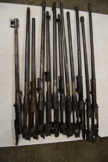 LOT OF GUN BARRELS!