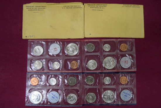TREASURY DEPT SILVER PROOF SETS!