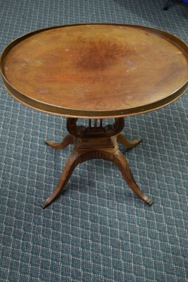 ANTIQUE MERSMAN OCCASIONAL TABLE!