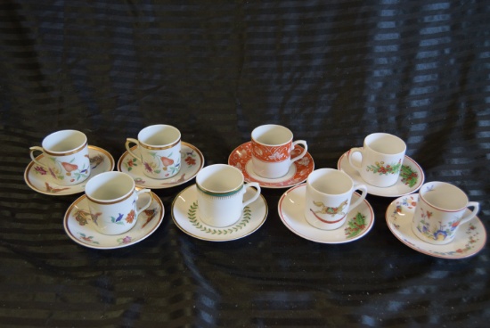 HIGHLY COLLECTABLE VISTA ALEGRE CAPPUCINO SETS!