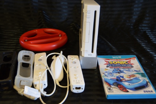 WII WITH CONTROLLERS!