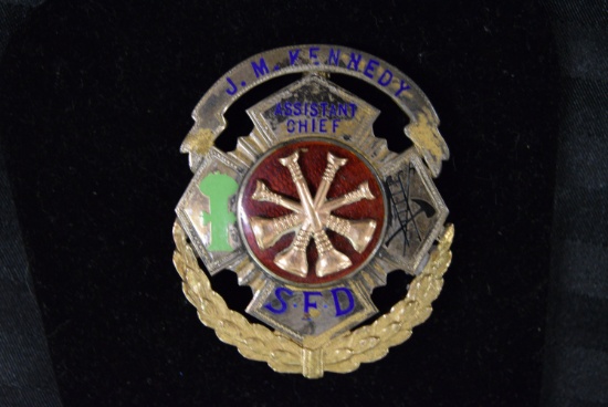 ASSISTANT CHIEF SFD BADGE!