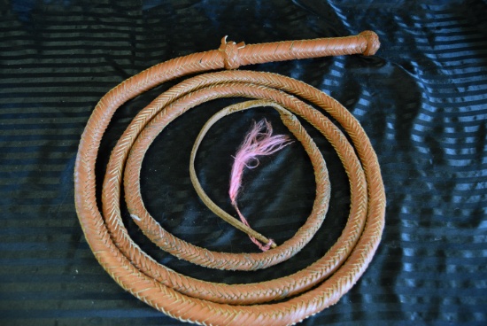 AUTHENTIC BRAIDED BULL WHIP!