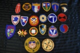 LOT OF MILITARY PATCHES!