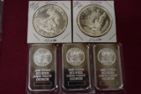 5 TROY OZ'S FINE SILVER!