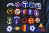 20 MILITARY PATCHES!