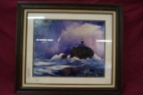 LIMITED EDITION AL KING FRAMED PAINTING!