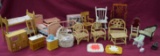 AWESOME LOT OF DOLL FURNITURE!