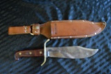 VINTAGE WESTERN BOWIE KNIFE! Case 19A09697 Item 1