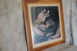 Resting Feline Painting