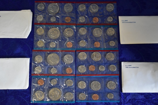 US MINT UNCIRCULATED COIN SETS!