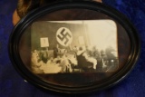 WWII NAZZI FRAMED PHOTOGRAPH!