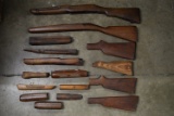 LOT OF GUN STOCKS!