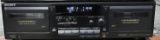 SONY STEREO DUAL CASSETTE DECK TC-WR535!
